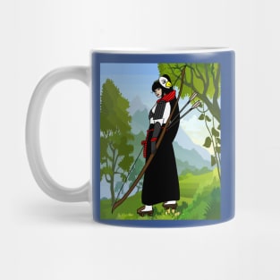 Archery With A Bow And Arrow Mug